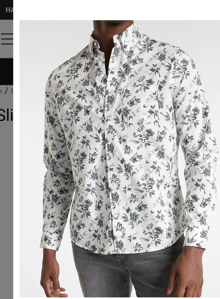 NWT Espress Men's Shirt. Medium.